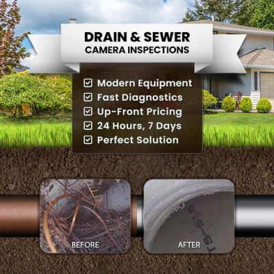 Sewer Camera Inspections in Bracalba
